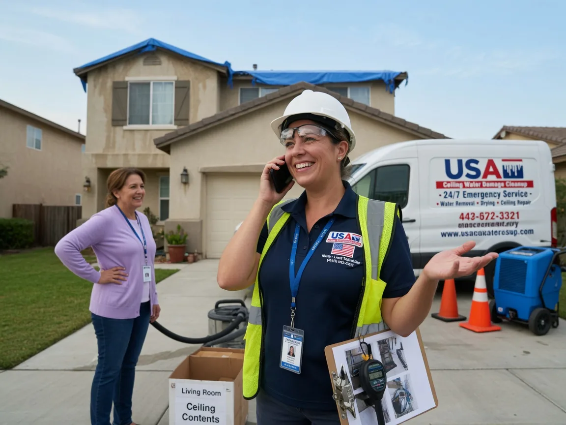 Ceiling Water Damage Restoration Mount Angel, OR FAQs